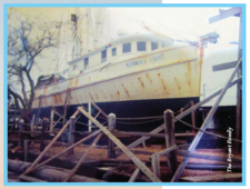 Morning Light Shrimp Boat Vintage